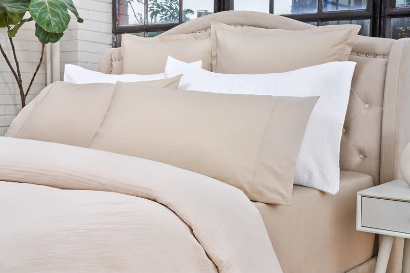 CRINKLE COTTON DUVET COVER