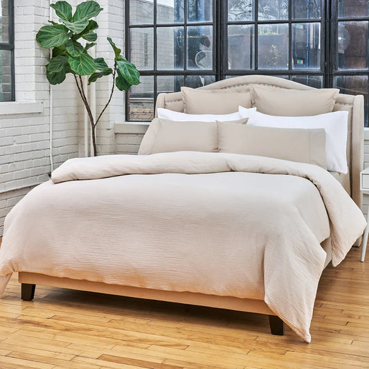 CRINKLE COTTON DUVET COVER